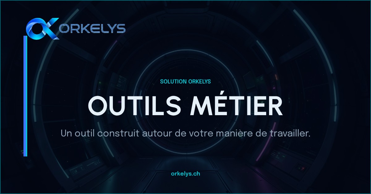 Visuel de partage Outils métier ORKELYS
